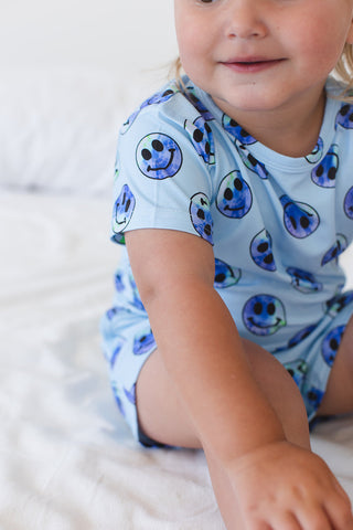 A Smile Tie Dye For - Pocket Short Set