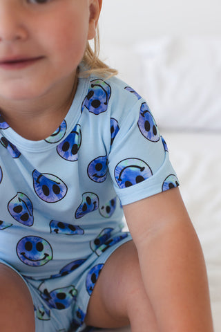 A Smile Tie Dye For - Pocket Short Set