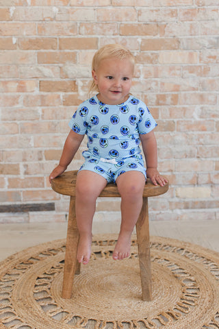 A Smile Tie Dye For - Pocket Short Set