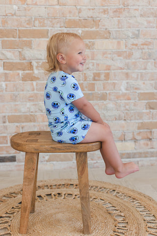 A Smile Tie Dye For - Pocket Short Set