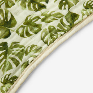 Island Leaf Organic Hooded Swaddle Blanket