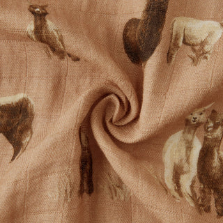 Alpaca Organic Cotton Swaddle