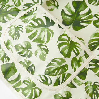 Island Leaf Long Sleeve Pocket Bib