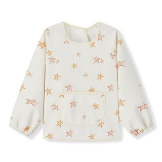 Starfish Dreams Long Sleeve Pocket Bib