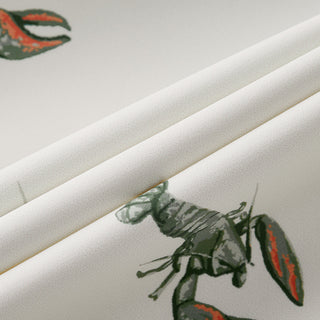 Mint Lobster Long Sleeve Pocket Bib