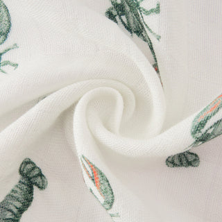 Mint Lobster Bamboo Swaddle