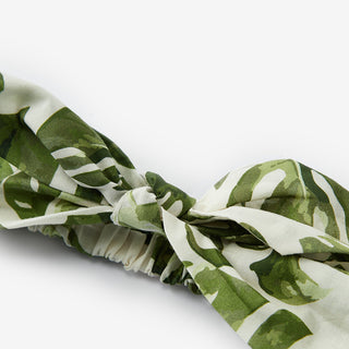 Island Leaf Bow Twist Knotted Headband