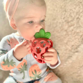 Strawberry Patch Teether