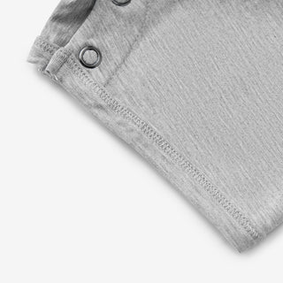 Grey Melange Luxe Solid Shortall