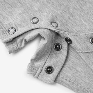Grey Melange Luxe Solid Shortall