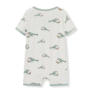 Mint Lobster Luxe Stretch Shortall