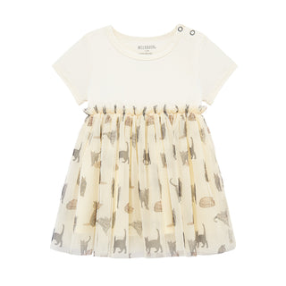Cat Cotton Stretch Ballet Dress