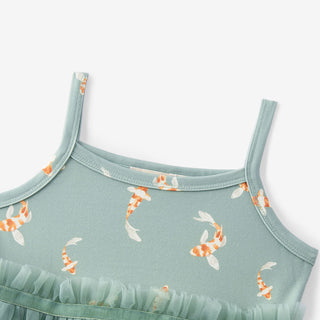 Swimming Koi Cotton Stretch Ballet Dress