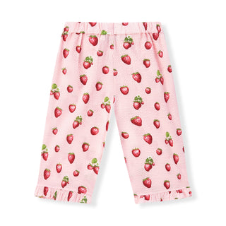 Strawberry Ruffle Tank & Pant Set