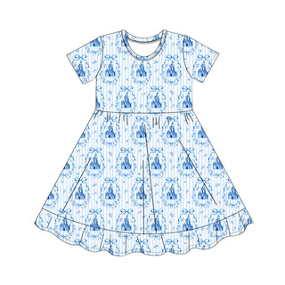 Ever After (ribbed) - Ruffle Dress