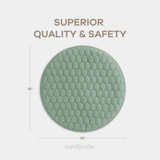 Play Mat with Non-Slip Bottom - Sage