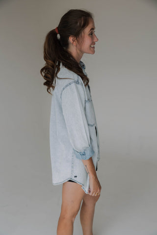 Heritage Denim Shacket  | Womens
