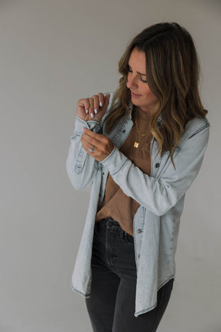 Heritage Denim Shacket  | Womens