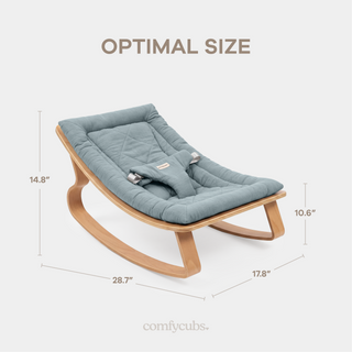 Baby Rocker for Ages 0-24 Months in Pacific Blue