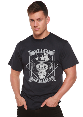 Street Men's Bamboo Viscose/Organic Cotton Short Sleeve Graphic T-Shirt