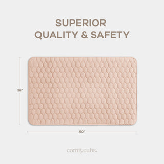 Play Mat with Non-Slip Bottom - Blush