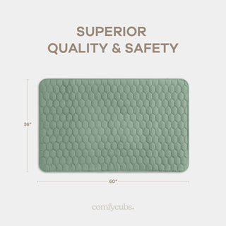 Play Mat with Non-Slip Bottom - Sage