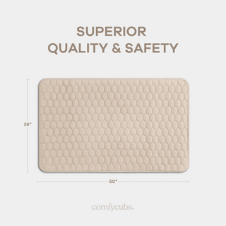 Play Mat with Non-Slip Bottom in Sand