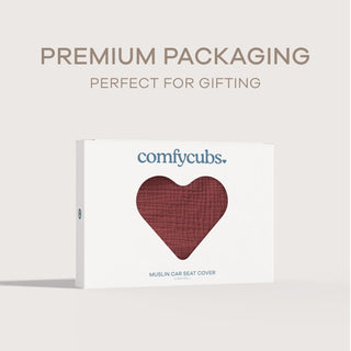 Baby Car Seat Cover by Comfy Cubs - Wine