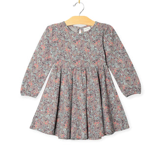 Fall Forest Twirl Dress | Cotton | Girl 2-6y