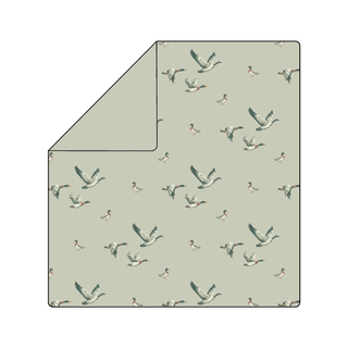 Duck Duck Goose Muslin Swaddle