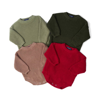 100% Cotton Classic Baby Knit Romper