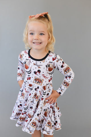 Pirate's Life (Girl) - Ruffle Dress
