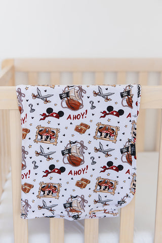 AHOY! (boy) - Lightweight Blanket