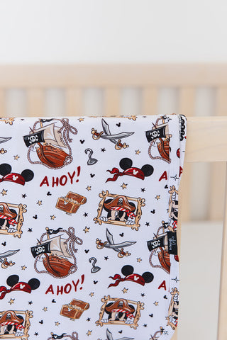 AHOY! (boy) - Lightweight Blanket