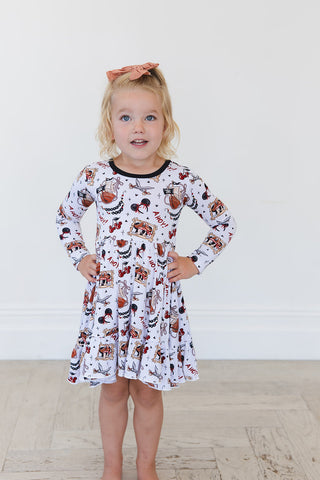 Pirate's Life (Girl) - Ruffle Dress