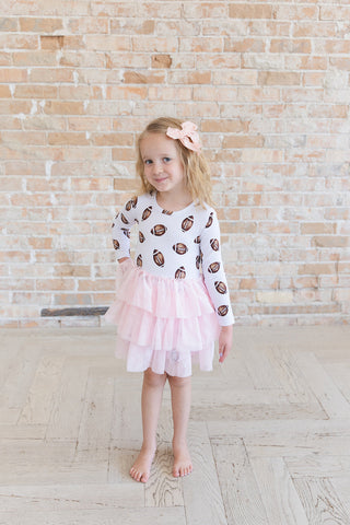 Football (ribbed) - Tutu Dress