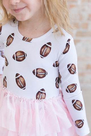 Football (ribbed) - Tutu Dress