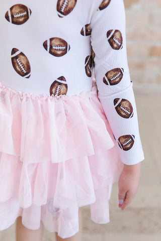 Football (ribbed) - Tutu Dress