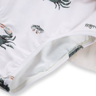 Coastal Crab Ballet Skirt Swimsuit