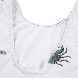 Coastal Crab Ballet Skirt Swimsuit