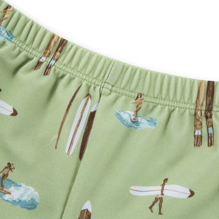 Summer Surf Zipper Top & Swim Trunks