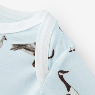 Goose Luxe Stretch Newborn Gown & Hat Set