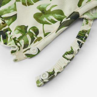 Island Leaf Cotton Stretch Bonnet Hat