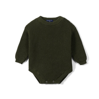 100% Cotton Classic Baby Knit Romper