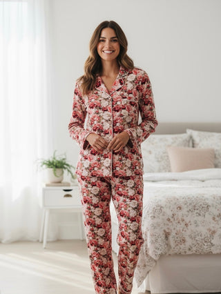 Crimson Bloom | Mommy 2pc. Set