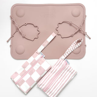 The Tidy Traveler - Solid Placemat Set