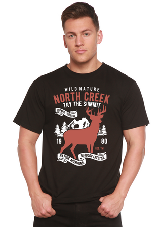 North Creek Spun Bamboo® Men's Bamboo Viscose/Organic Cotton Short Sleeve Graphic T-Shirt