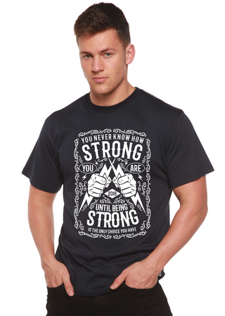 Strong Spun Bamboo® Men's Bamboo Viscose/Organic Cotton Short Sleeve Graphic T-Shirt
