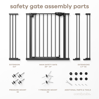 Baby Safety Gate by Comfy Cubs