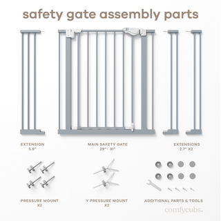 Baby Safety Gate by Comfy Cubs